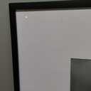 Americanflat 20x20 Picture Frame with Polished Plexiglass - Use as 8x10 Frame with Mat or Display 20x20 Photo Without Mat - Streamline Collection - Thin Border Square Frames for Wall Display - Black