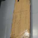 SONGMICS Storage Ottoman Bench, Folding Storage Chest, 15 x 43.3 x 15.7 Inches, Foot Rest Stool, 30 Gal. (112 L), Velvet Surface, for Bedroom, Entryway, Living Room, Cappuccino Beige ULSF0518W02 (Cream White)