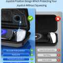 FYOUNG 3 in 1 Accessories Bundle for Playstation Portal, Carrying Case & Hard PC Clear Cover Skins Set with Screen Protector, Protective Shell Portable Travel Handbag for PS5 Portal Remote Player