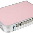 Mind Reader Lap Desk Laptop Stand, Bed Tray, Collapsible, Dorm Room, Portable, Dorm, MDF, Metal, 23.5" L x 16" W x 10" H, Pink