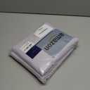 Duvet Cover Queen Size Set - Extra Soft Queen Size Duvet Cover 90 x 90 with 2 Pillow Shams - Hotel Luxury Easy Care and Fade Free w/Zipper Closures & Ties - Breathable Bedding Set (Light Lavender) (37 - Light Lavender (No Comforter))