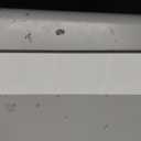 COUKIU Bathroom Vanity Sink Backsplash/Sidesplash (White Engineered Marble, 4" x 22")