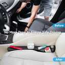 Car Seat Gap Filler Organizer Soft Foam Strip Seat & Console Gap Blocker | 2-Pack Car Slot Seat Gap Filler Universal Fit Interior Accessory for Cars SUV Trucks Crevice Plug Blocker Stop Items Dropping