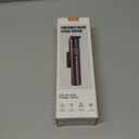 Selfie Stick Travel Tripod for Cell Phone with Remote Control and Phone Holder, Extendable Selfie Stick for iPhone, iPhone Tripod for Video Recording, 50 Inch, Black