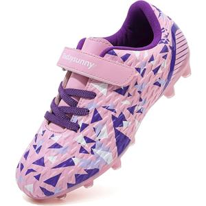Todaysunny Kids Football Boots Boys AG/FG Football Shoes Girls Unisex, Size EU 30