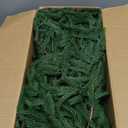 2 Pack Christmas Norfolk Pine Garlands 9FT, Real Touch Artificial Greenery Garland Full Evergreen Pine Garland for Mantle, Fireplace, Table, Wall, Stairs & Outdoor Holiday Décor