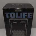 ToLife Dehumidifier for Home 95 OZ Water Tank, 1000 sq.ft Dehumidifiers for Basement Bedroom Bathroom with Auto Shut Off 7 Colors LED Light, Grey