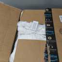 Faux Fur Heated Blanket Throw White - Luxury Fluffy Rabbit Bubble Electric Blanket with 6 Heating Levels, 4 Time Settings, Ideal Gift for Women, Machine Washable (50"x60")