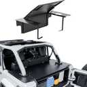 JOYTUTUS Trunk Security Deck Enclosure for 2018-2023 Wrangler JL 4-Door | Molle Panel | No-Drill Theft-Proof Storage Cover, Does Not Fit Trunk-Mounted Factory Subwoofer