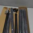 Closet Rods for Hanging Clothes, 17 to 98 Inches Stepless Adjustable Metal Closet Rod, 1.3 Inches Heavy Duty Clothes Hanging Rod for Closet Wardrobes Laundry RV