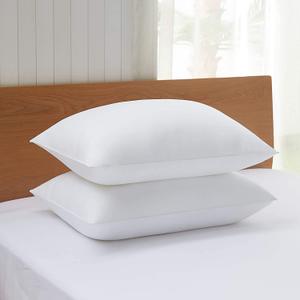 Bed Pillow Pack for 2, Size 30"x15"