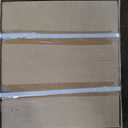 Fitvids Rubber Encased Hex Dumbbell with Anti-Slip Grip for Exercises and Fitness (35LBS, Black)