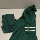 Muslim Abaya For Girls Islamic Prayer Abayas Dress with Hijab Ramadan Cardigan Kaftan Robe Dresses Dubai Outfits (5-6 Years, Dark Green)