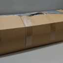 Papasan Chair Cushion Outdoor, Round Papasan Cushion Indoor with Ties, Waterproof Circle Seat Pad for Porch Patio Garden, 45 in Black, Cushion Only