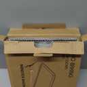 Cookie Sheets for Baking Nonstick, 2 Pack Heavy Duty 0.8mm Dark Gray Sheet Pan Set Quarter (9x13in) & Jelly Roll (10x15in), Diamond Textured Commercial Grade, Small Oven Safe