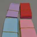 120-Pack 2.253.5 Inch Colorful Small Coin Envelopes, 10 Vibrant Colors, Mini Envelopes for Seeds, Small Items Storage, with Secure Full-Flap Seal