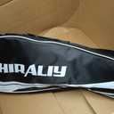 HIRALIY Badminton Rackets Set for Backyards, Badminton Set, Includ 2/4 Rackets, 6/12 Birdies, 1 Carrying Bag, Outdoor Game for Adult Family Beginner, 26.38 X 7.67inch
