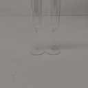 Ciaell 36 Pack Plastic Champagne Flutes - 6 Oz Disposable Champagne Glasses - Square Clear Plastic Toasting Glasses for Party Birthday Anniversary Wedding