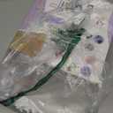 Square Photo Magnet Button Maker Kit - Holographic Film 2'' x 2'' Button Press Machine with 100 Set Fridge Magnet Making Supplies(Metal Cover, Film, Back Inserts), for School, Home, Small Business (Baby blue)