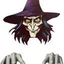 Outdoor Halloween Decorations Scary 3-Piece Wooden Plaque Set with Skeleton Characters Spooky Lawn Decor for Yard, Garden & Haunted Fences Monster Themed Horror Decor