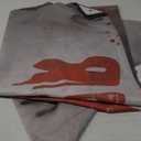 Tioncy Halloween Garage Door Cover 7x16ft Spooky Single Garage Door Banner Scary Ghost & Bloody Handprints Decor with Grommets, Do Not Enter Banner for Outdoor Party Horror Decorations