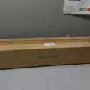 4-Light LED Track Lighting Kit Brushed Steel Finished Clear Red Acrylic Shades A85L-BS-CRD (Brushed Steel/Clear Red)