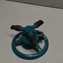 Sprinklers for Yard, Rotating Lawn and Garden Sprinkler for Large Area Coverage, Yard Sprinklers for Kids and Pets Playing (Green)