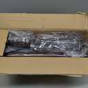 DAOYA Corner Shower Caddy Tension Pole - Adjustable 4-Tier Shower Shelf Stainless Steel Corner Tension Rod Bathroom Organizer Shampoo Holder with Soap Holders & Hooks for Bath, Tub, Floor Space Saving (Bronze)