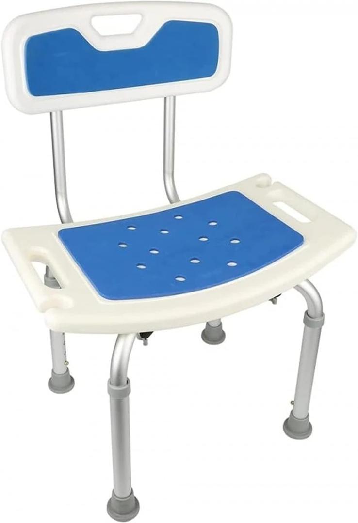 Stools,Bath Stool Anti-Slip Bath Stool Height Adjustable Elderly Bathtub Shower Stool Bathroom Chairniture