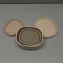 Emptycolor 3 Pack Silicone Snack Containers with Lids Reusable Silicone Food Storage Containers, Leak Proof Stackable Bento Lunch Box for Adults, Microwave, Dishwasher and Freezer Safe