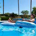 PoolCandy Splash Runner Pro 2.0 - Motorized Pool Float for Adults | Motorized Pool Lounger with Dual 66W Powerful Motors, Dual Joystick Control, Phone Holder & Cup Holder, Large 66x43x19