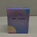 QearFun Kids Cat Ear Headphones Wired with Mic, 85/94dB Safe Volume Limit, Sparkly Wired Headset, Foldable, Sharing Port & Tangle-Free Cord for School, Chromebook, Tablet, Travel, Boys & Girls