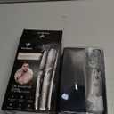 Vacuum Beard Trimmer for Men, New Version Adjustable Precision Trimming Length with 2 Comb