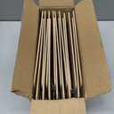 Mini Clipboards, 16 Pack 6" x 9" Small Clipboards Bulk, Wooden Memo Mini Clip Boards with Low Profile Clip, Hanging Loop for Office Home Classroom Supplies