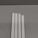 Delamu Grey Cord Hider, 56.7in Grey Cord Covers for Wires on Wall, Cable Hider Wire Covers for 2-3 Cords, Wire Hiders for TV on Wall, Easier Setup Cable Cover to Hide TV Wires, 4X L14.2 W0.94 H0.47in