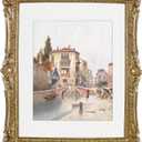 OIGUMR Gold Picture Frame 11x14 Picture Frame Gold Photo Frame Ornate Frame Made of Glass, Resin