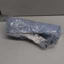 MakeMeChic Women's Denim Skirt High Waist Bow Pocket Bodycon Y2K Mini Jean Skirts Medium Wash Small