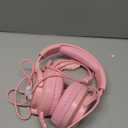 Jimonyer Gaming Headset with Microphone, 7.1 Surround Sound and Noise Canceling Over Ear Headphones for PC/PS4/PS5/Xbox Series/Switch, RGB Light and Soft Imitation Protein Earmuffs (Pink)