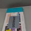 FOPETT 2.4GHz Wireless Keyboard and Mouse Set with Switch Button - Full-Size Keyboard - Compatible for Windows/Laptop/PC/Notebook/Smart TV and More - Green (EK8870 Green Colorful)