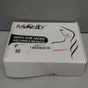 morvally Short Black Bob Wig with Bangs for Women Heat Resistant Straight Bob Synthetic Hair Wigs for Cosplay Halloween Costume Party Daily Wear (14", 2# Black)