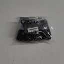 CiCiBird Women Summer Button V Neck Dress Casual Short Sleeve Mini Dresses Work Drawstring Waist Dress with Pockets M 