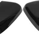 ApplianPar 2Pcs Glossy Black Driver and Passenger Side Mirror Cover Cap for Explorer 2016 2017 2018 2019