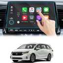 Moonlinks Compatible with 2018-2024 Honda Odyssey Screen Protector 8 Inch,Tempered Glass Touchscreen Protector Foil for 2024 2023 2022 2021 Odyssey EX EX-L Touring,Car Navigation Screen Protective Film