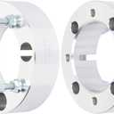 SCITOO 2Pcs 2" Wheel Spacers 4x137 Studs 10x1.25 110mm 4Lug Wheel Spacers No Hubcentric Fit for Kawasaki Mule 600 Prairie 360 Brute Force 650 Bayou 250 Prairie 700 Bayou 300 Prairie 650