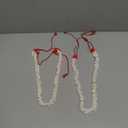 Way2like Hair Bun Gajra Flower Artificial Juda Accessories for Women in Cream Color Pack of 2