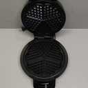 Mueller Heart 5 Waffle Maker, Norwegian Waffle Iron, Adjustable Browning Control & Nonstick, Cool Touch Handle, Easy to Clean, Small Kitchen Appliances