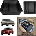 Armrest Organizer for 2023-2026 Range Rover & Range Rover Sport (WITHOUT Refrigerator (2023, 2024, 2025, 2026)), Made in USA, Interior Accessory Range Rover Organizer, Range Rover Accessory