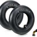 4.10/3.50-4" Inner Tubes with TR87 Bent Valve Stem (2-Pack) by Cenipar Heavy Duty Replacement Inner Tube for Wheelbarrow tire 4",Trunk, Tractor, Garden Carts,Golf Cart, Mowers and More