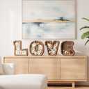 Summidate Letter Piggy Bank for Smarts Kids Girls Wooden Savings Box for Boys Coin Banks for Baby,Personalized Cute Initial Money Banks, Birthday Gift for Toddlers (H) (9", Cartoon-h-9")