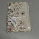 Artoid Mode Wildflower Leaves Floral Fall Table Runner, Autumn Thanksgiving Kitchen Dining Table Decoration for Indoor Outdoor Home Party 13x108 Inch (Brown)